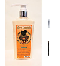 Carrot Complexion Lotion 18floz Bottle + [Hair - Nail and Body Apricot & Coconut Oil(6 pack)