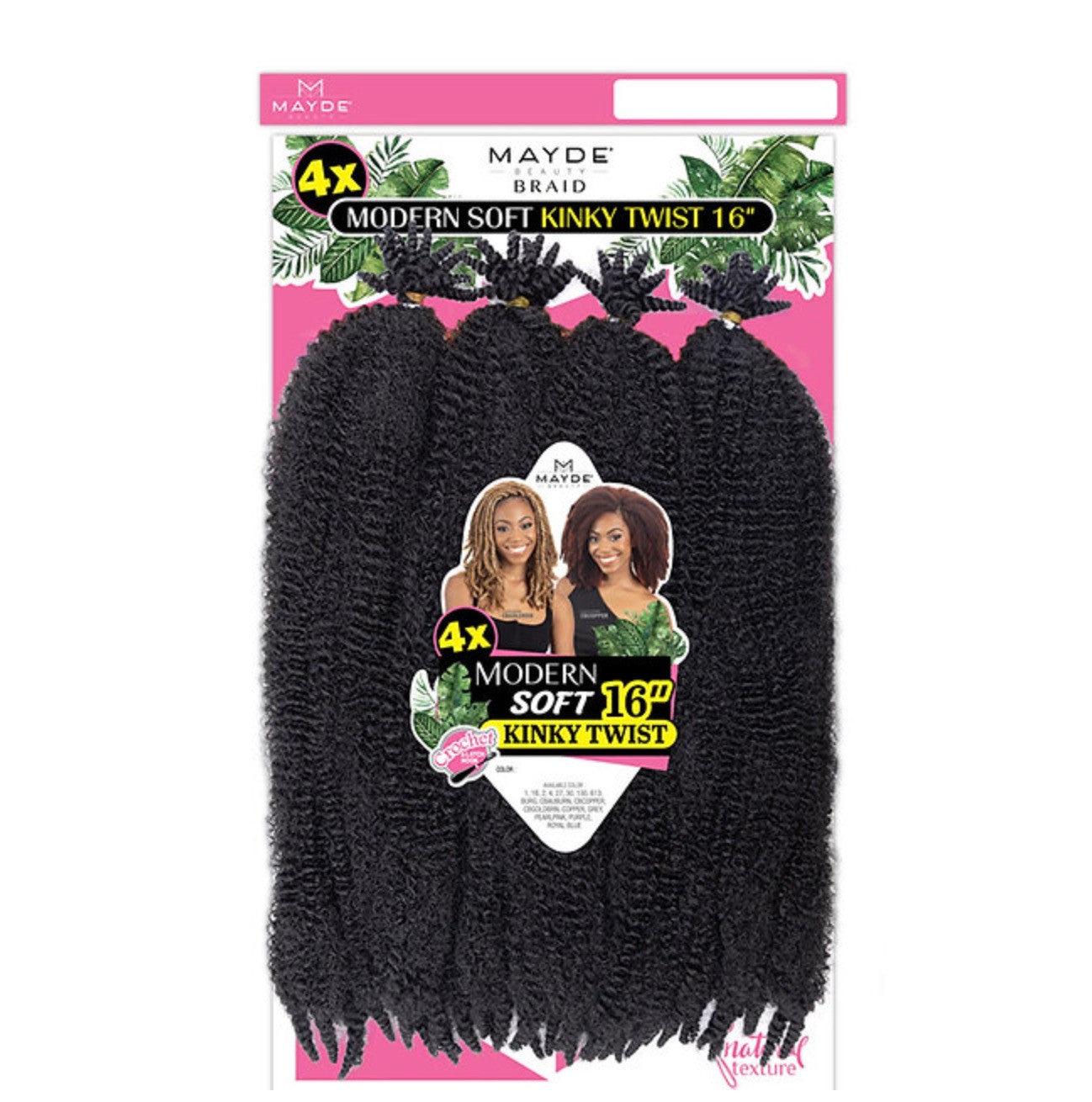 Modern soft kinky twist