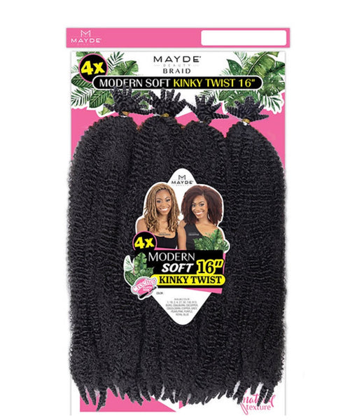 Modern soft kinky twist