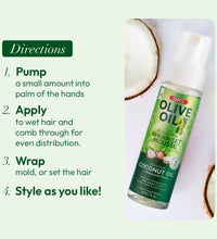 Olive Oil Wrap Set Hair Mousse