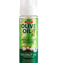 Olive Oil Wrap Set Hair Mousse