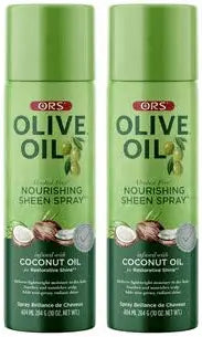 ORS Olive Oil Nourishing Sheen Spray for Restorative Shine (10 oz)