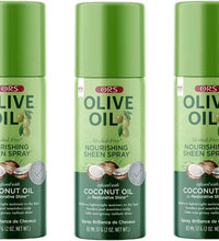 ORS Olive Oil Nourishing Sheen Spray for Restorative Shine (10 oz)
