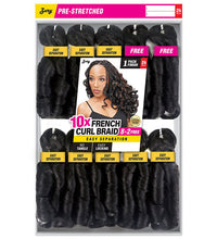Zury Sis Pre-Stretched Crochet Braid - FRENCH CURL BRAID 24" 10X