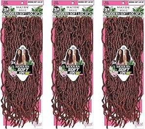Mayde Beauty Crochet Braid 3X MODERN SOFT LOC 20"